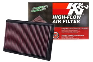 Dodge Ram 3500 SLT Performance Air Intake - K&N Engineering - High-Flow Drop In - `02-`10